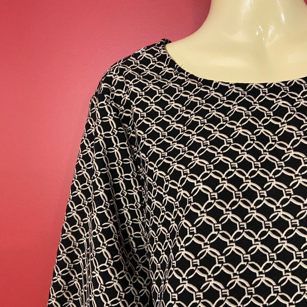 ⭐4 FOR $20⭐ H&M Women's Black Chainlink Dress - Size 12 - Picture 2 of 5